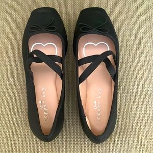 2 pairs of sparkly black and grey dress shoes